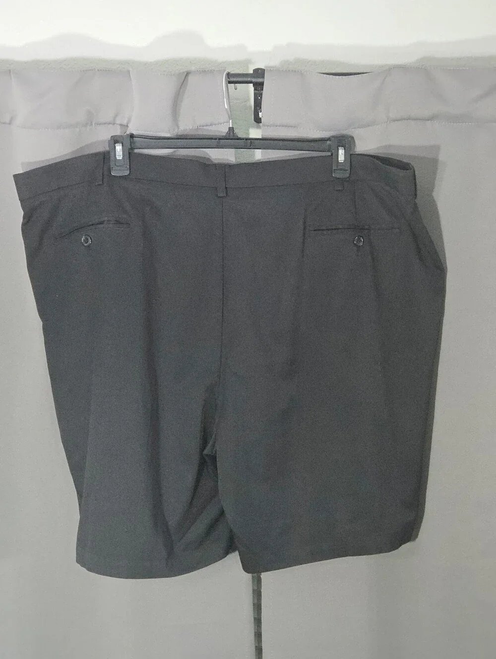 Men's Big And Tall Black Shorts Size 50